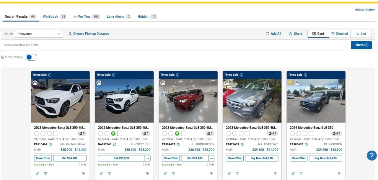 Осмотр автомобиля по фото и видео, анализ описания и истории на Manheim